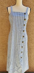 ♥️ 2/15 or 3/25 Dress Midi Stripes